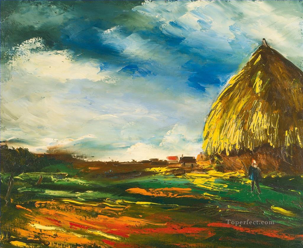HOUSES AND GRINDING Maurice de Vlaminck Oil Paintings